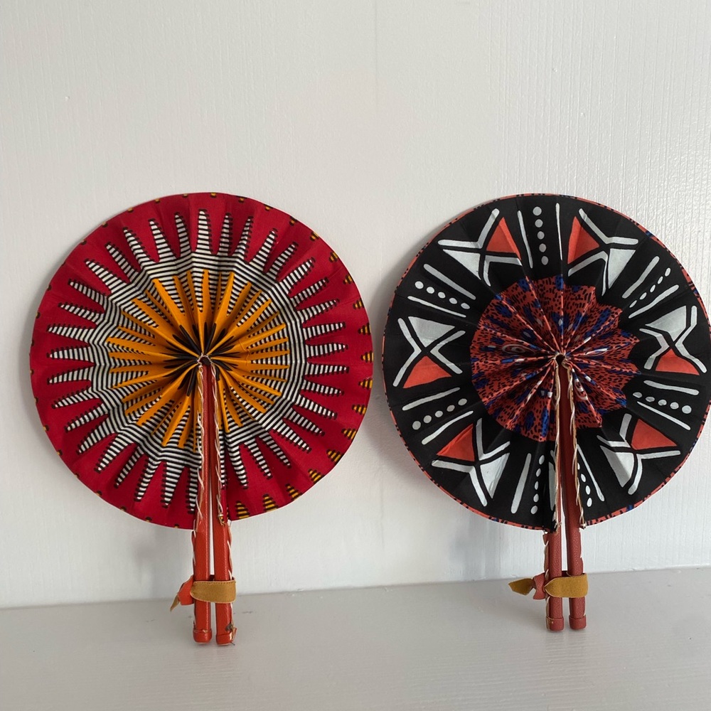 Handmade hand fans
